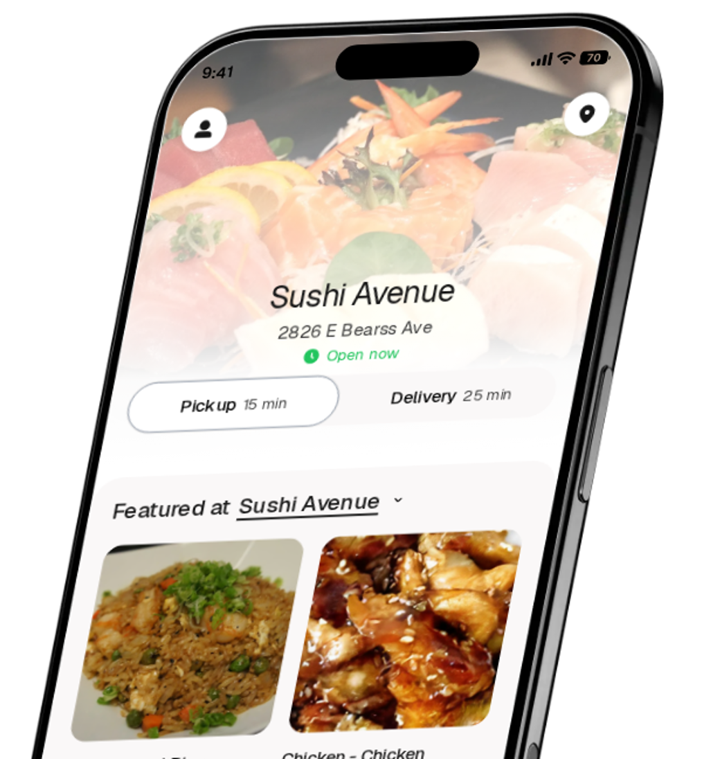 Sushi Avenue app preview