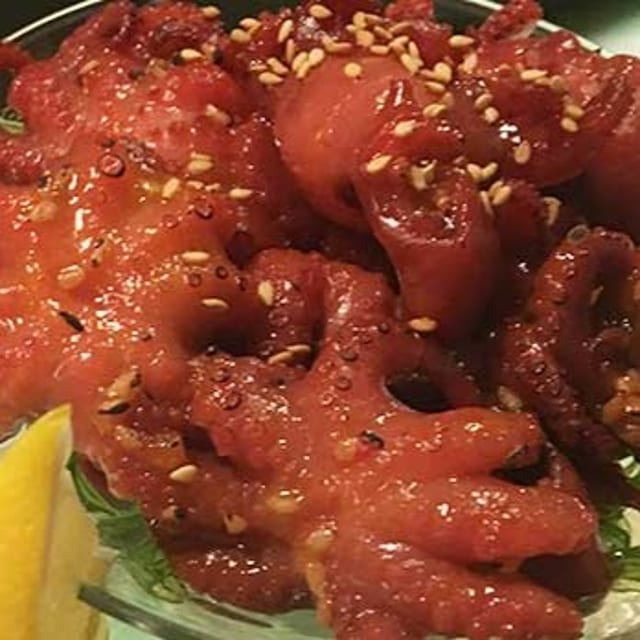Baby Octopus Salad.