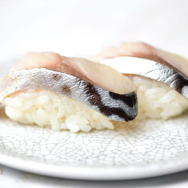 Mackerel Sushi.